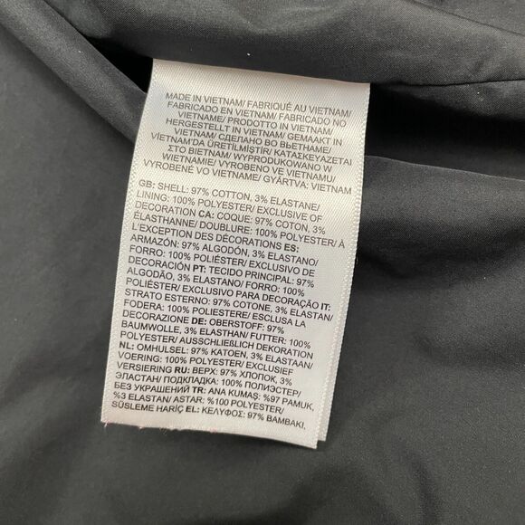 The North Face Black Utility Jacket with Hood and Adjustable Hem - Picture 4 of 13